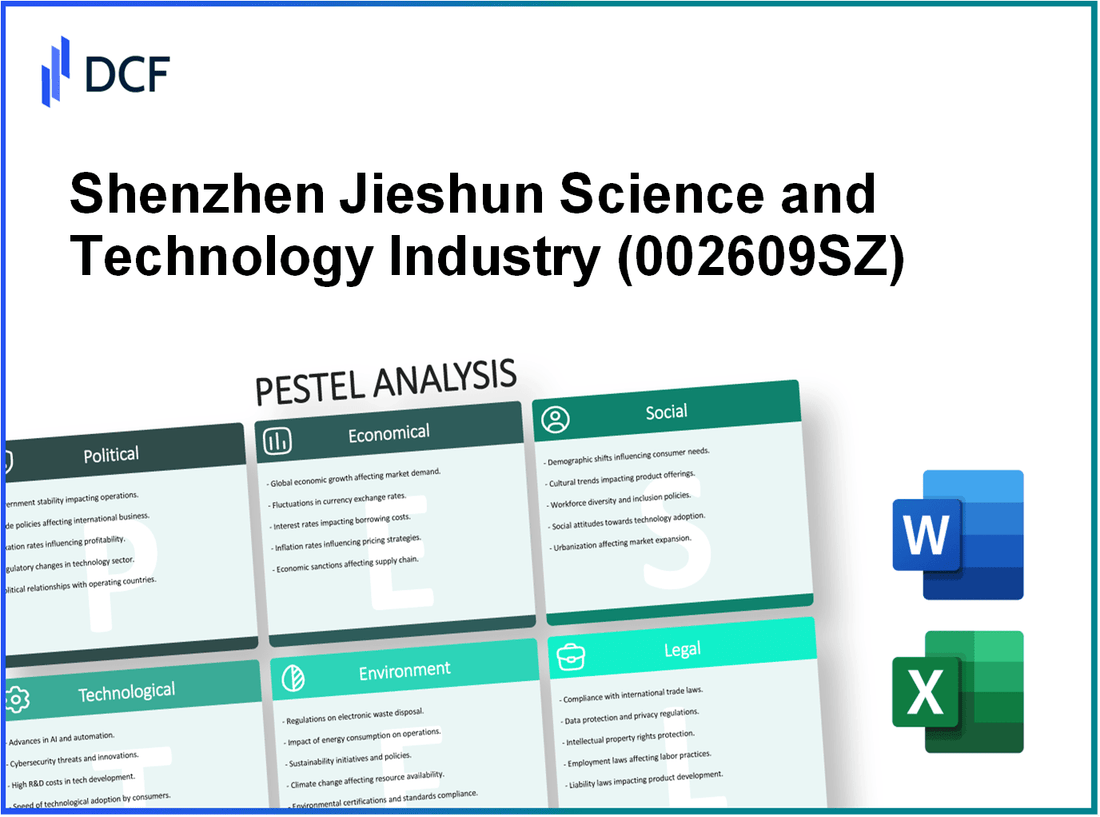 Shenzhen Jieshun Science and Technology Industry Co.,Ltd. (002609.SZ): PESTEL Analysis