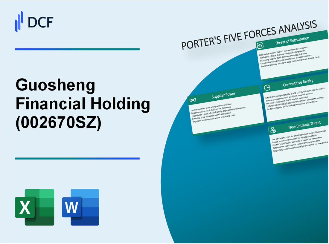 Guosheng Financial Holding (002670.SZ): Porter's 5 Forces Analysis