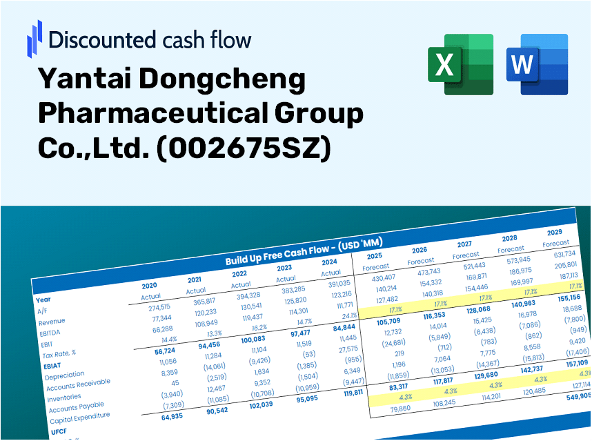 Yantai Dongcheng Pharmaceutical Group Co.,Ltd. (002675SZ) DCF Valuation