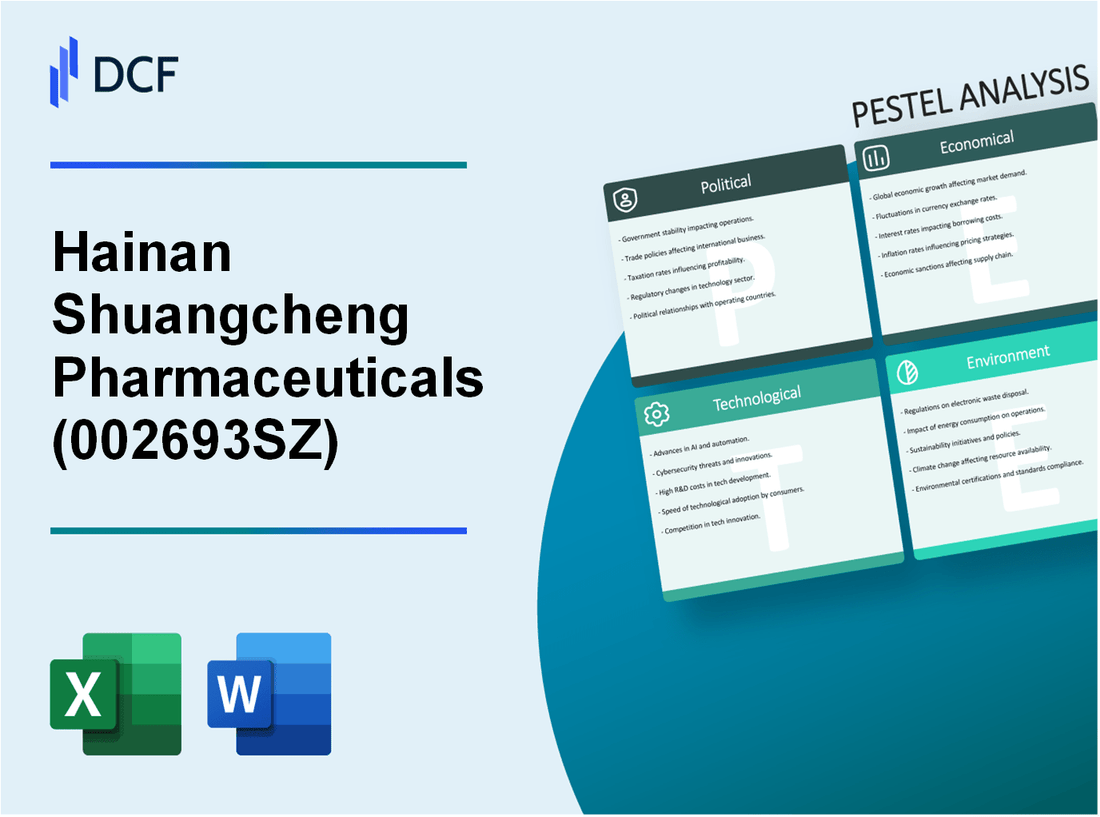 Hainan Shuangcheng Pharmaceuticals Co., Ltd. (002693.SZ): PESTEL Analysis