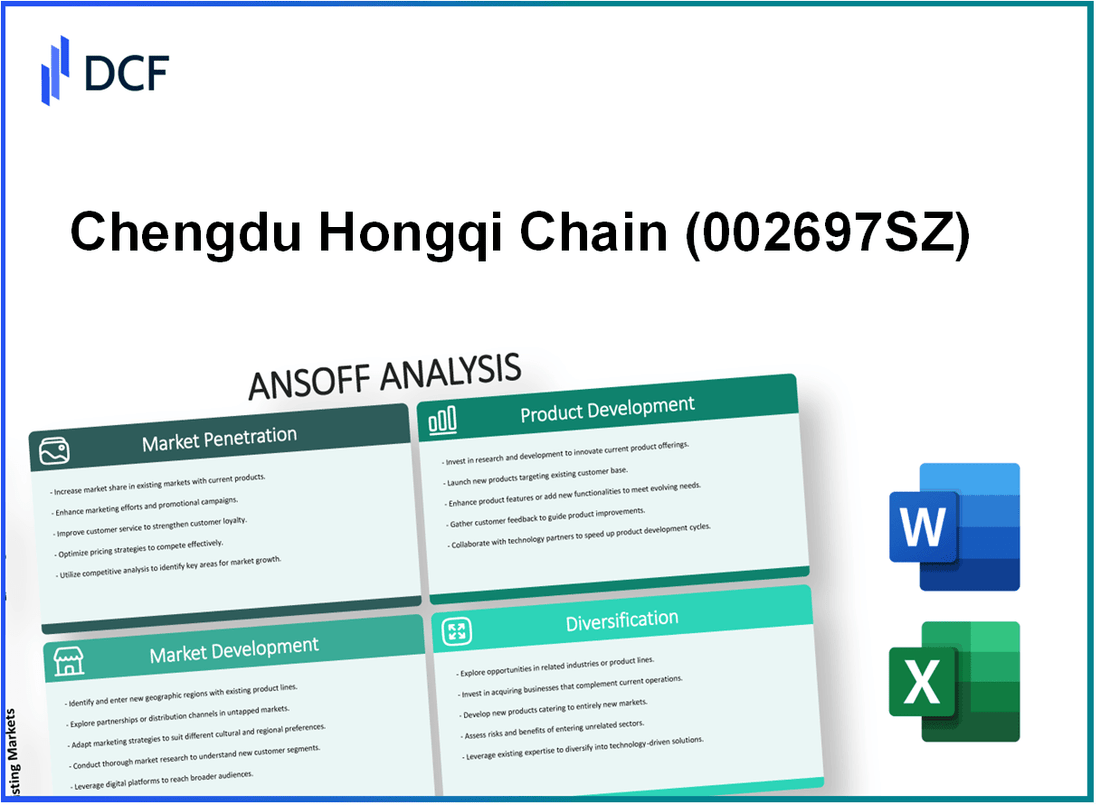 Chengdu Hongqi Chain Co.,Ltd. (002697.SZ): Ansoff Matrix