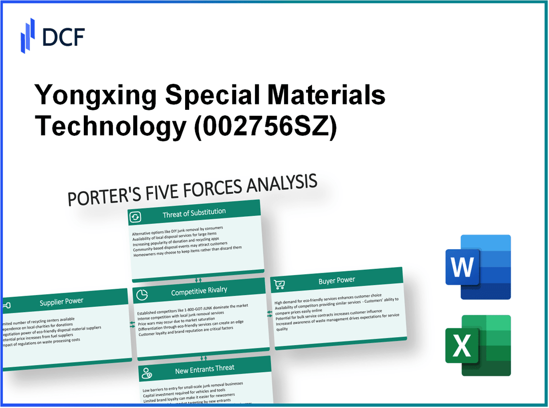 Yongxing Special Materials Technology (002756.SZ): Porter's 5 Forces Analysis