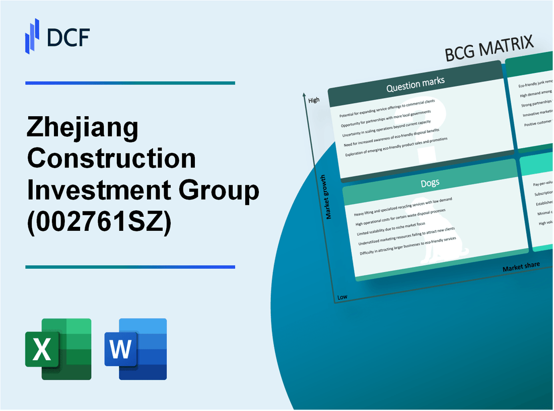 Zhejiang Construction Investment Group Co.,Ltd (002761.SZ): BCG Matrix