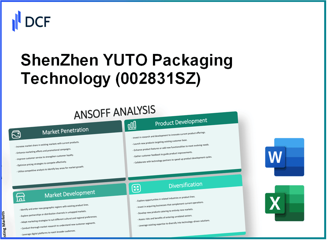 ShenZhen YUTO Packaging Technology Co., Ltd. (002831.SZ): Ansoff Matrix