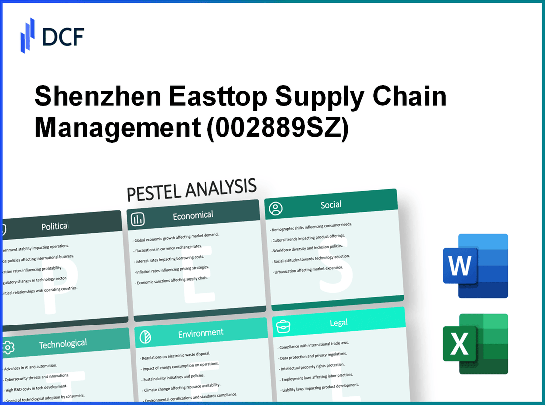 Shenzhen Easttop Supply Chain Management Co., Ltd. (002889.SZ): PESTEL Analysis