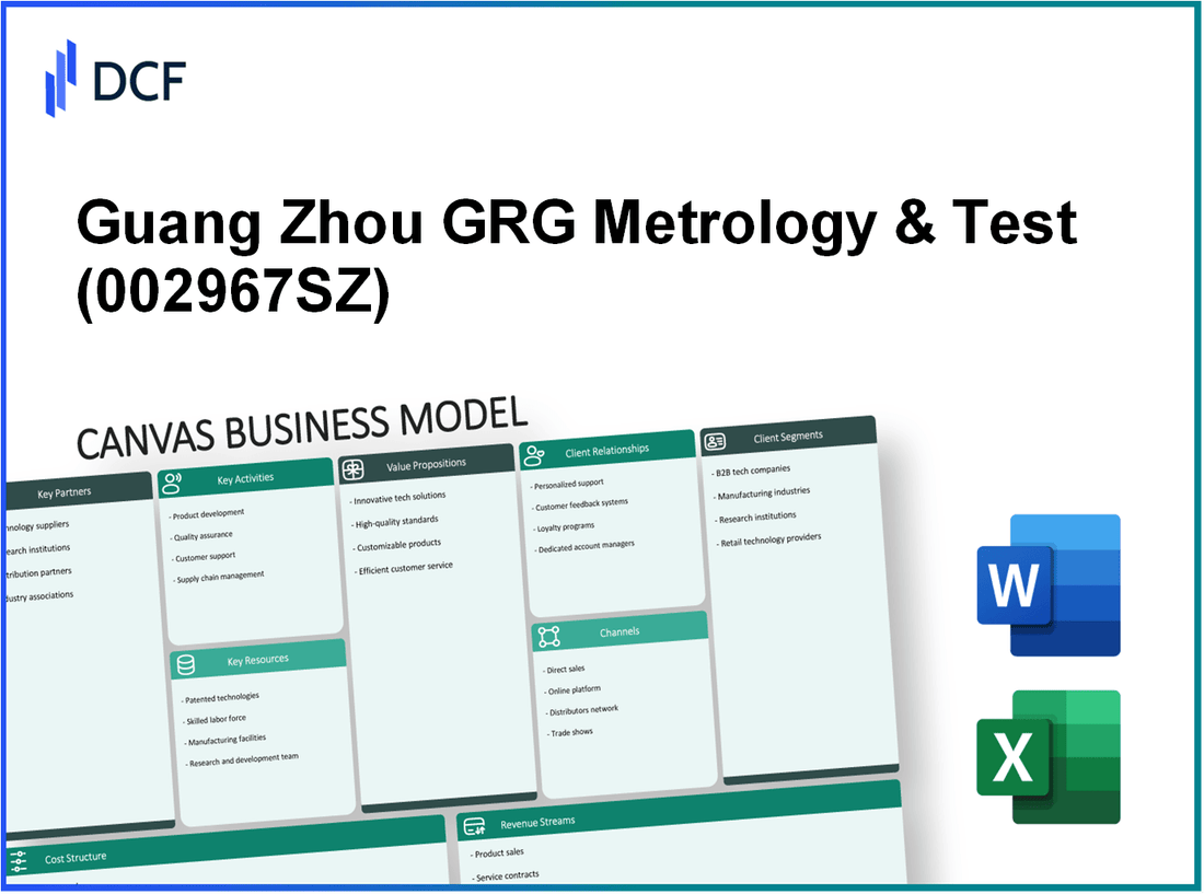 Guang Zhou GRG Metrology & Test Co., Ltd. (002967.SZ): Canvas Business Model