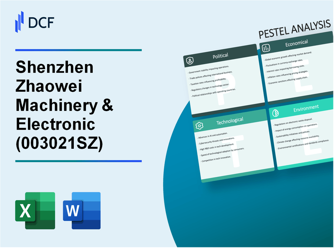 Shenzhen Zhaowei Machinery & Electronic Co., Ltd. (003021.SZ): PESTEL Analysis