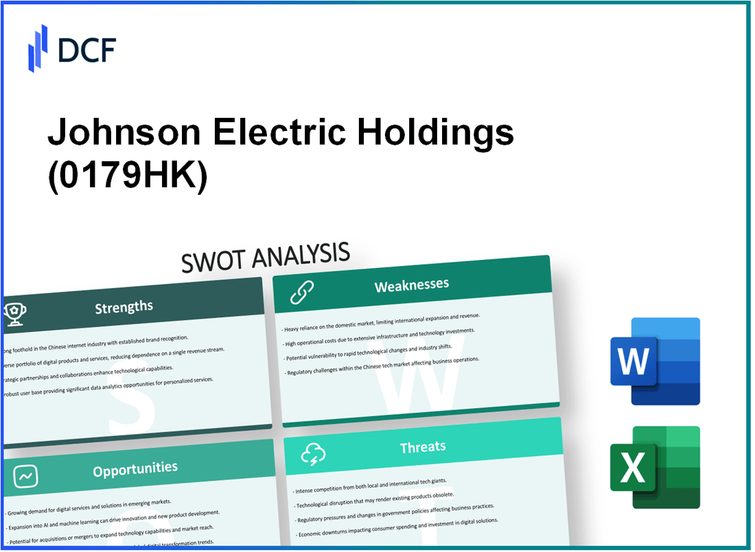 Johnson Electric Holdings Limited (0179.HK): SWOT Analysis