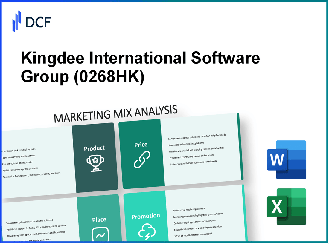 Kingdee International Software Group Company Limited (0268.HK): Marketing Mix Analysis