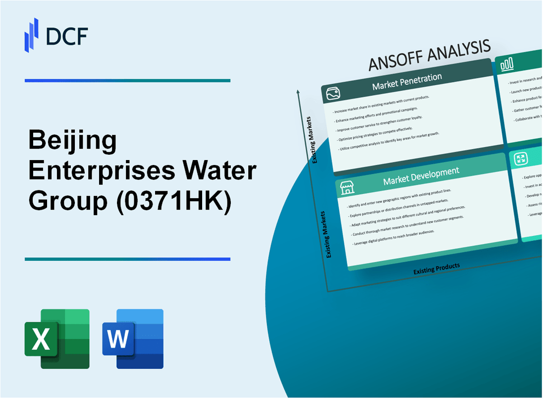 Beijing Enterprises Water Group Limited (0371.HK): Ansoff Matrix