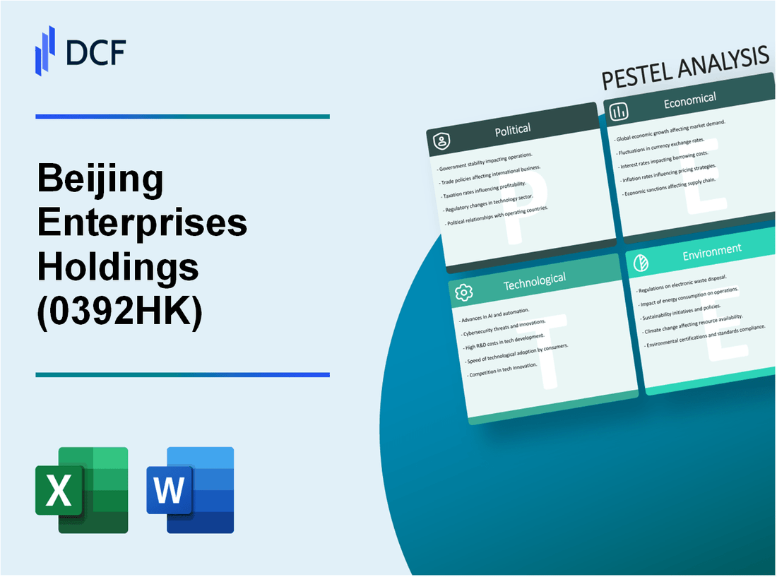 Beijing Enterprises Holdings Limited (0392.HK): PESTEL Analysis