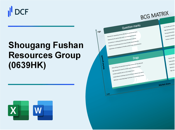 Shougang Fushan Resources Group Limited (0639.HK): BCG Matrix