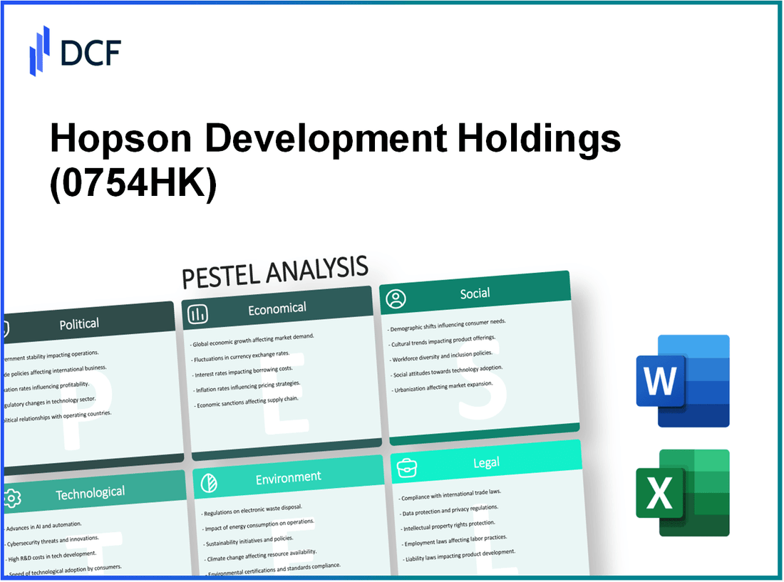 Hopson Development Holdings Limited (0754.HK): PESTEL Analysis