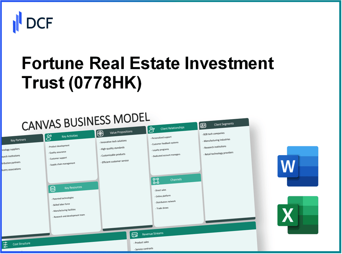 Fortune Real Estate Investment Trust (0778.HK): Canvas Business Model