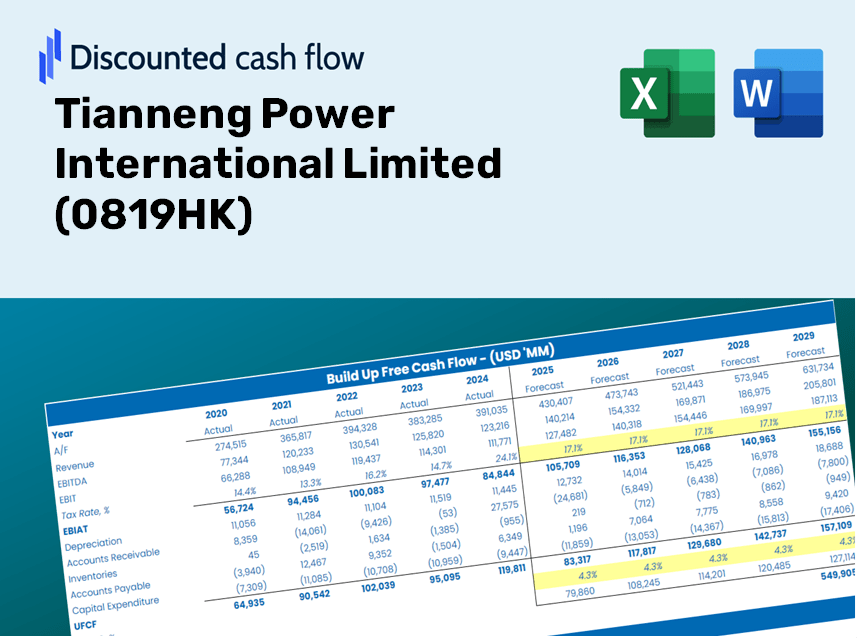 Tianneng Power International Limited (0819HK) DCF Valuation