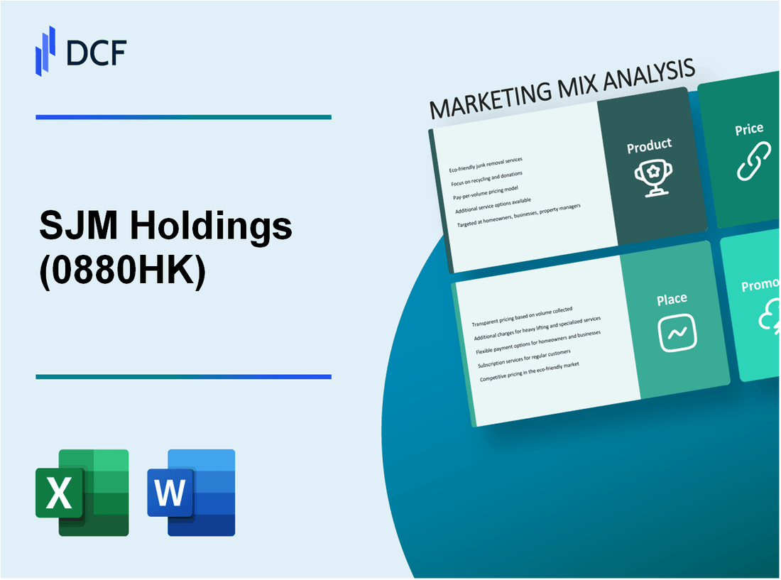 SJM Holdings Limited (0880.HK): Marketing Mix Analysis