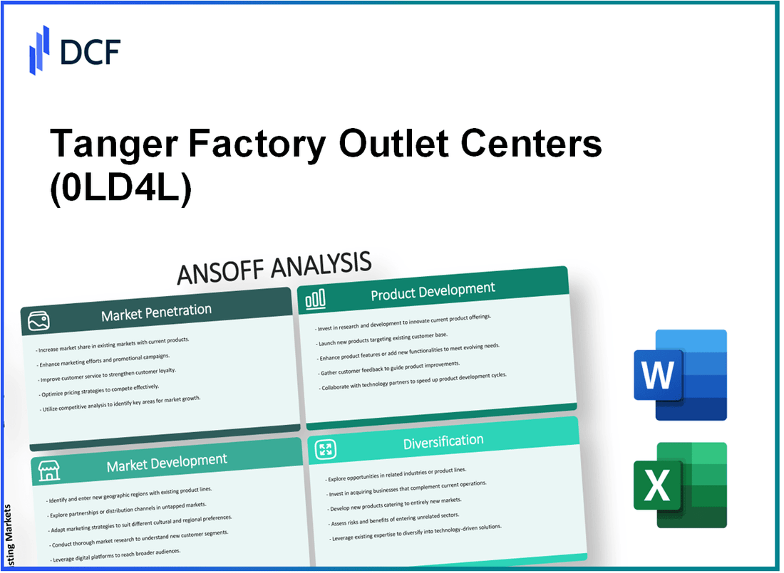 Tanger Factory Outlet Centers, Inc. (0LD4.L): Ansoff Matrix