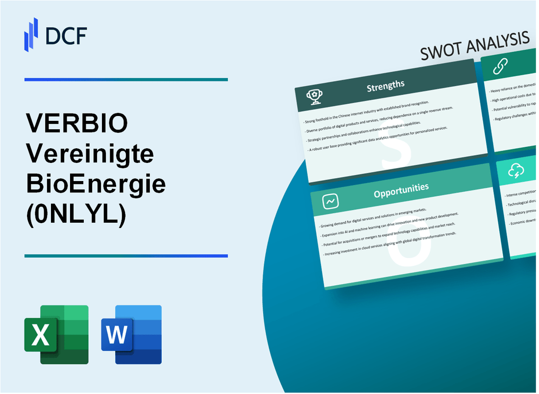 VERBIO Vereinigte BioEnergie AG (0NLY.L): SWOT Analysis