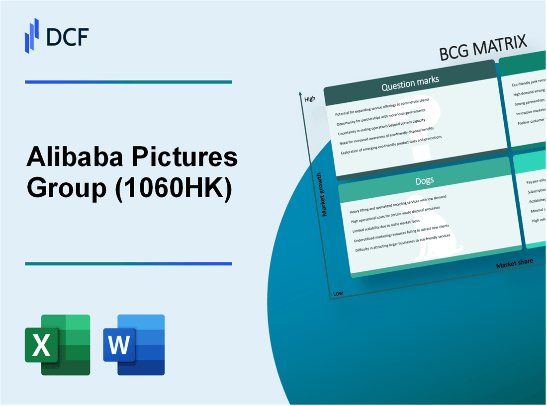 Alibaba Pictures Group Limited (1060.HK): BCG Matrix