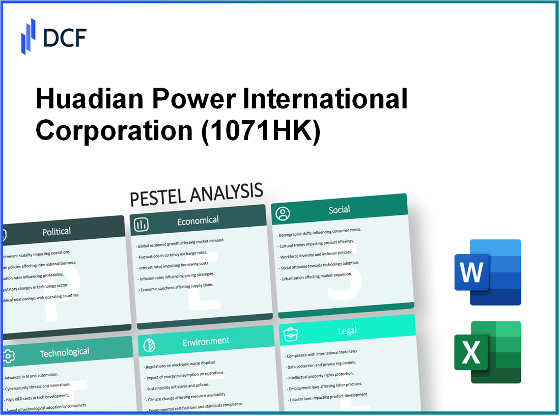 Huadian Power International Corporation Limited (1071.HK): PESTEL Analysis