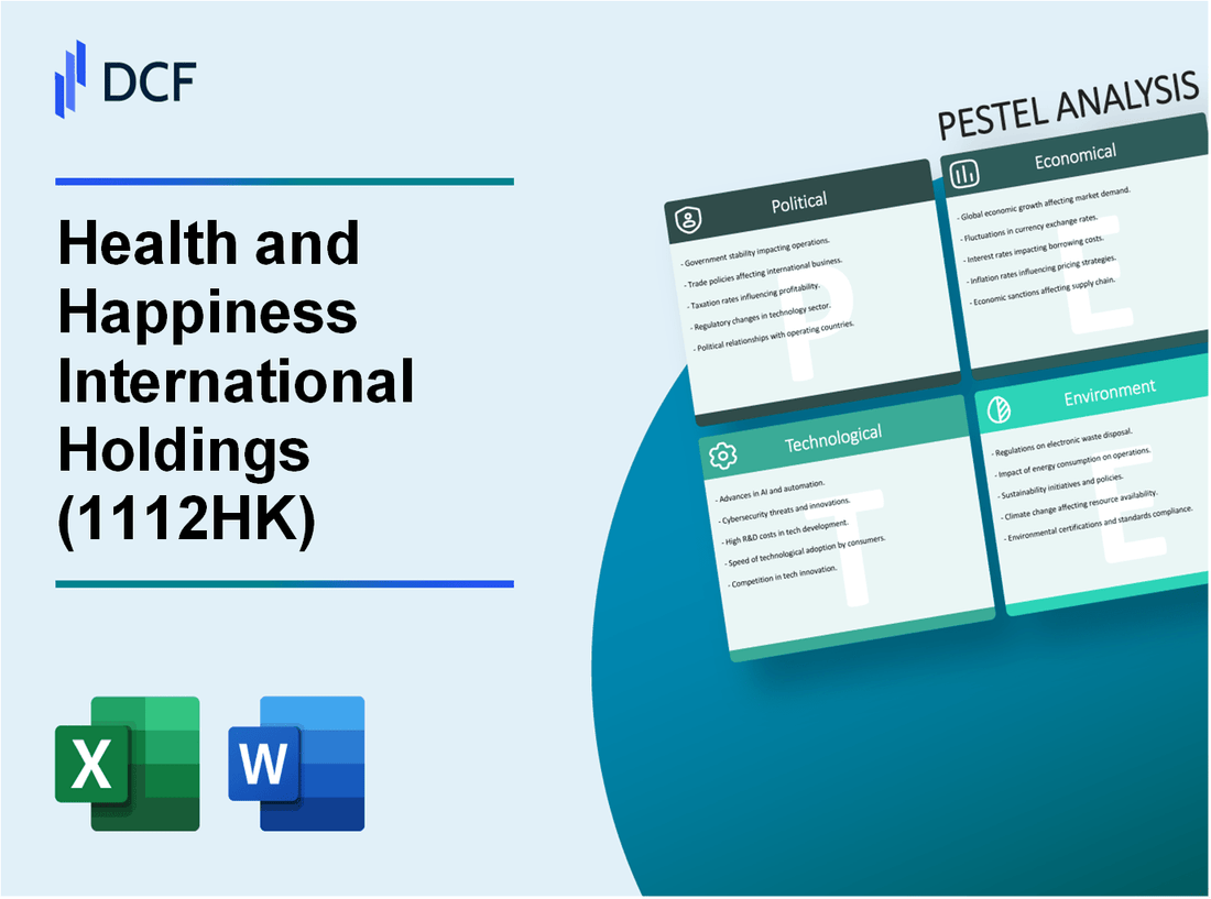 Health and Happiness International Holdings Limited (1112.HK): PESTEL Analysis