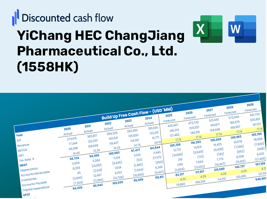 YiChang HEC ChangJiang Pharmaceutical Co., Ltd. (1558HK) DCF Valuation