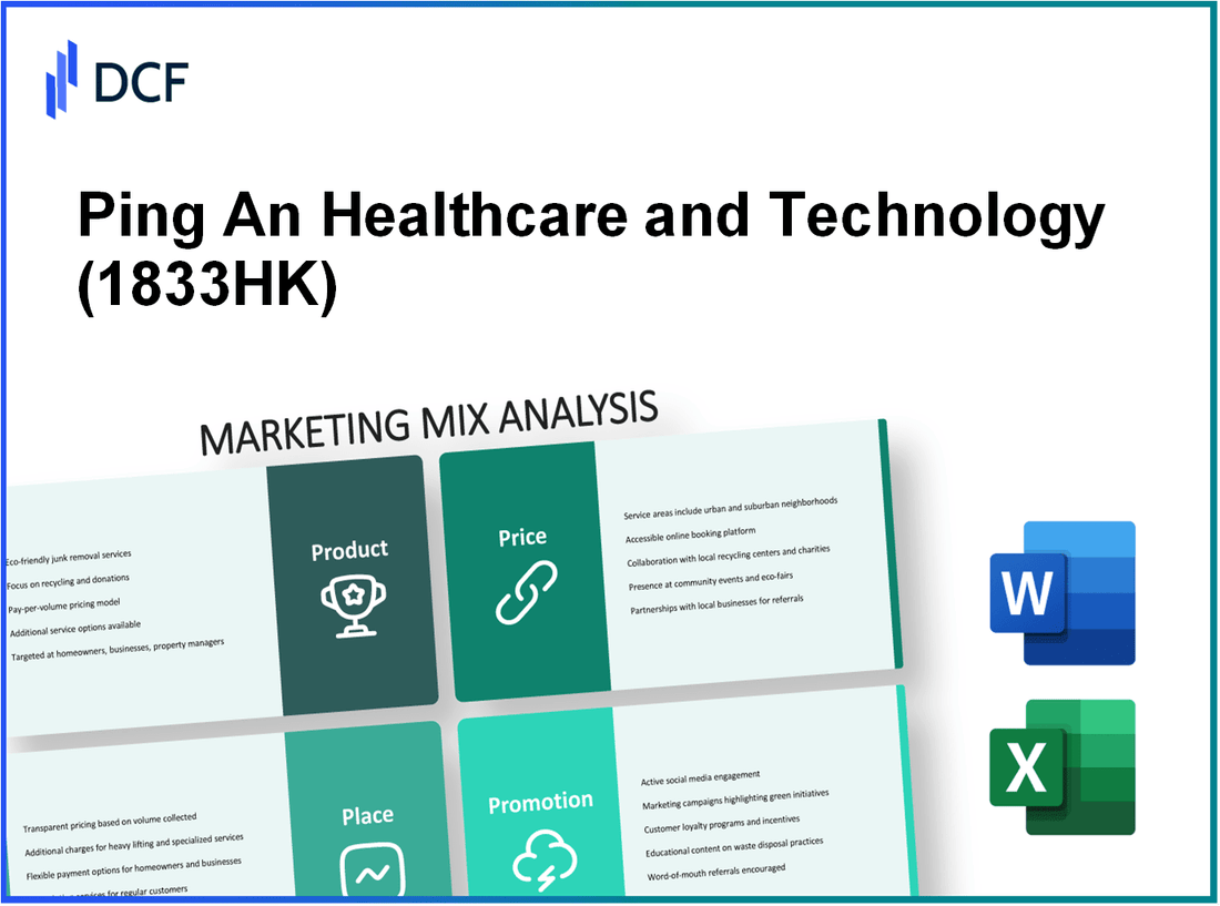 Ping An Healthcare and Technology Company Limited (1833.HK): Marketing Mix Analysis