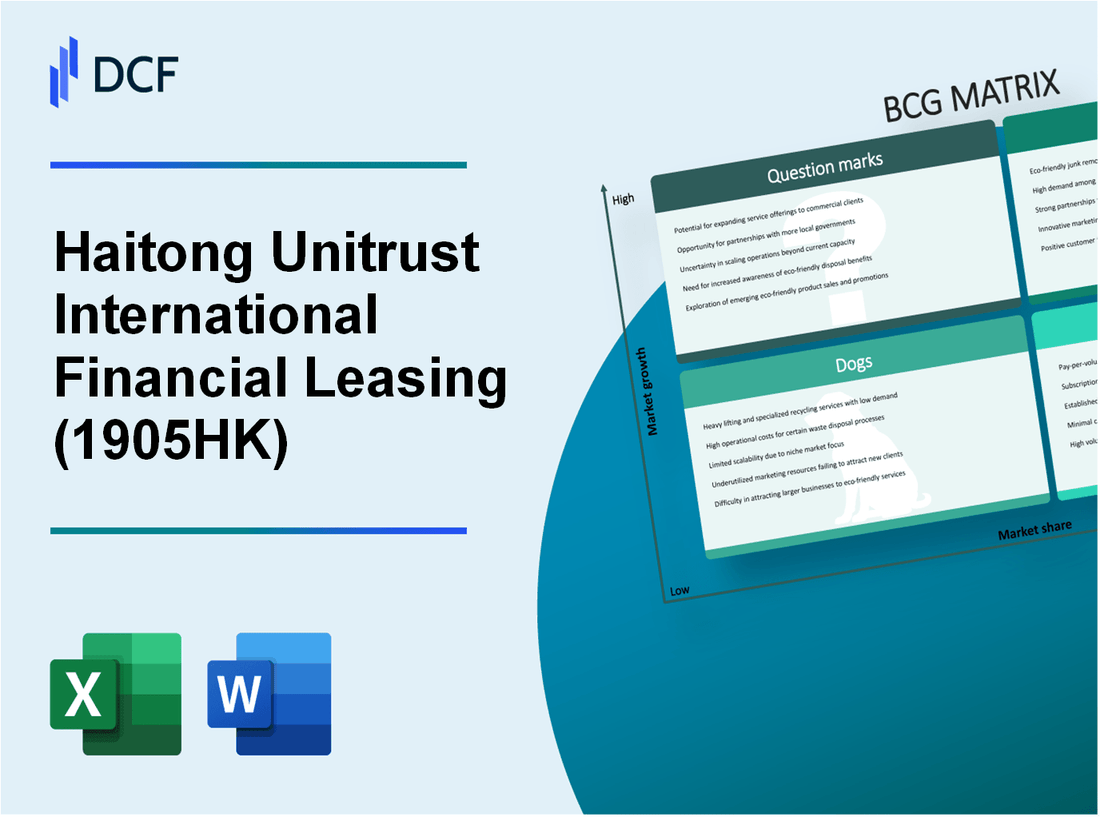 Haitong Unitrust International Financial Leasing Co., Ltd. (1905.HK): BCG Matrix