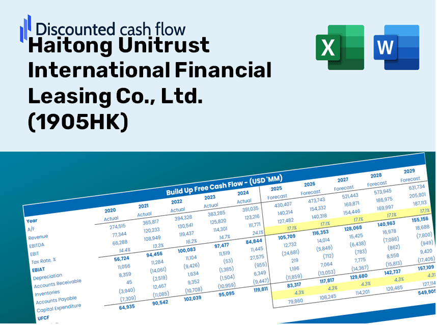 Haitong Unitrust International Financial Leasing Co., Ltd. (1905HK) DCF Valuation