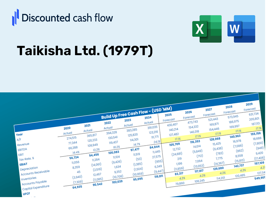 Taikisha Ltd. (1979T) DCF Valuation