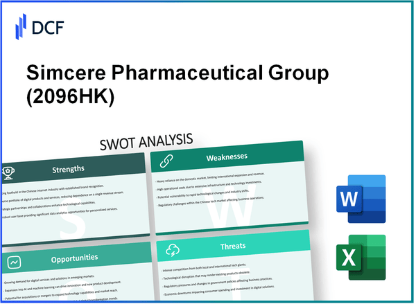 Simcere Pharmaceutical Group Limited (2096.HK): SWOT Analysis