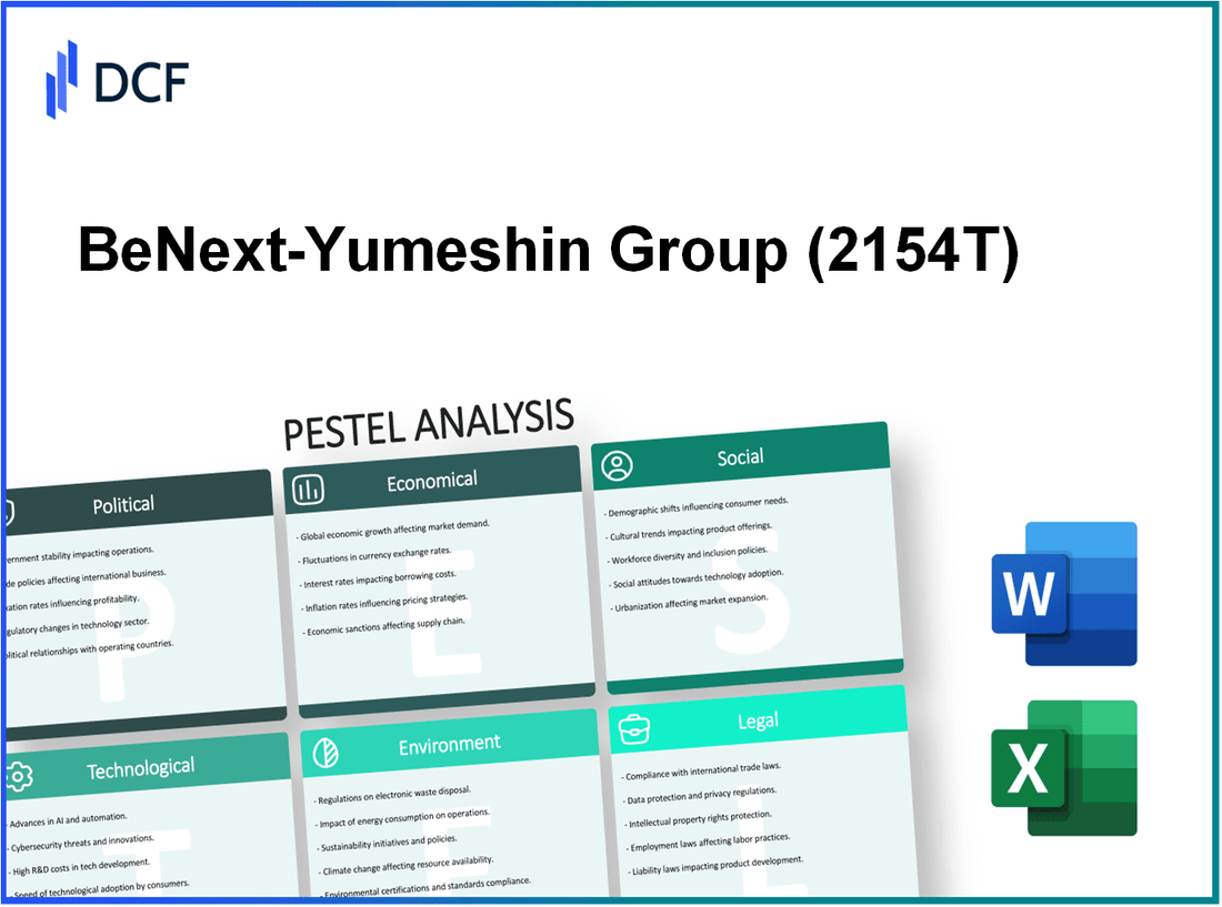 BeNext-Yumeshin Group Co. (2154.T): PESTEL Analysis