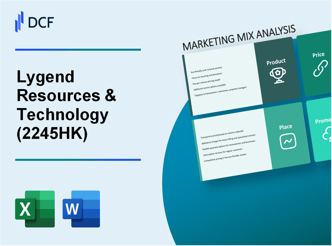 Lygend Resources & Technology Co., Ltd. (2245.HK): Marketing Mix Analysis