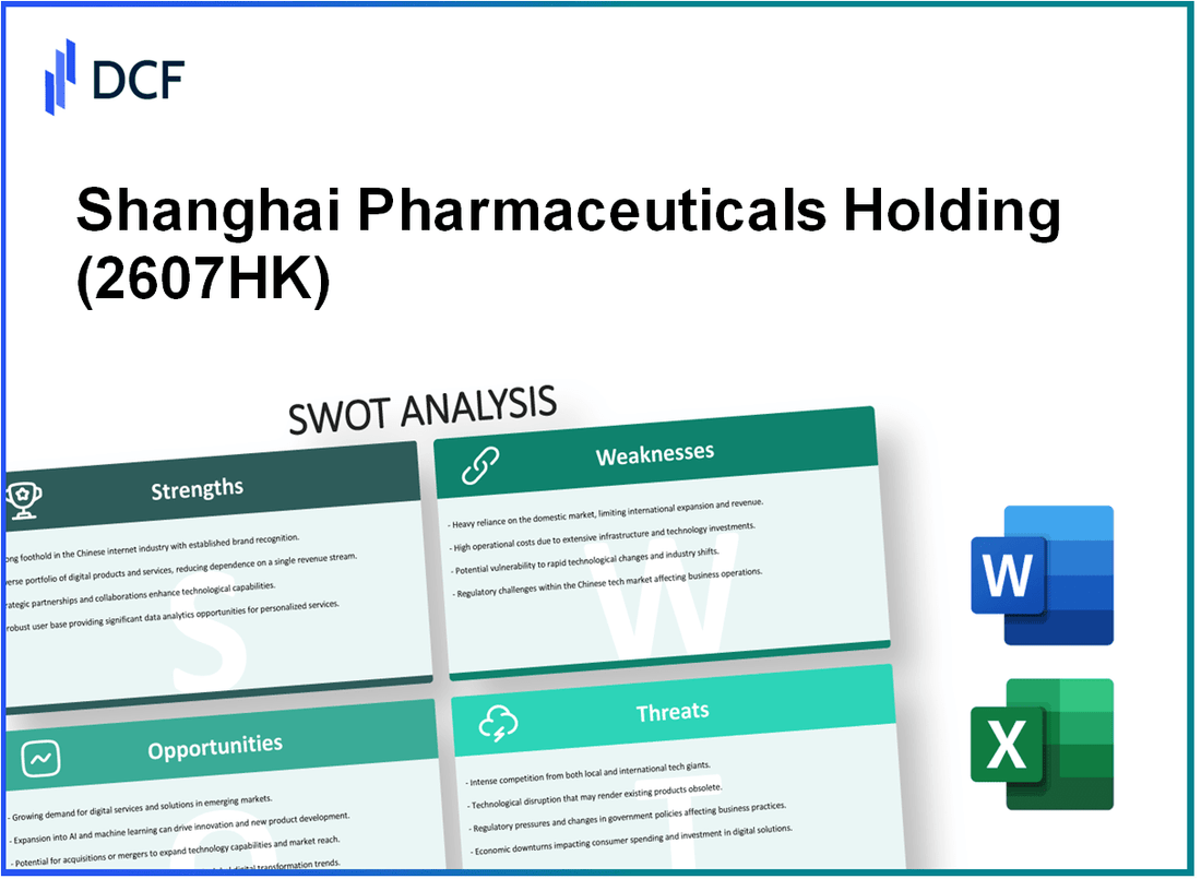 Shanghai Pharmaceuticals Holding Co., Ltd (2607.HK): SWOT Analysis