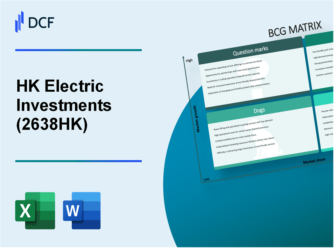 HK Electric Investments and HK Electric Investments Limited (2638.HK): BCG Matrix