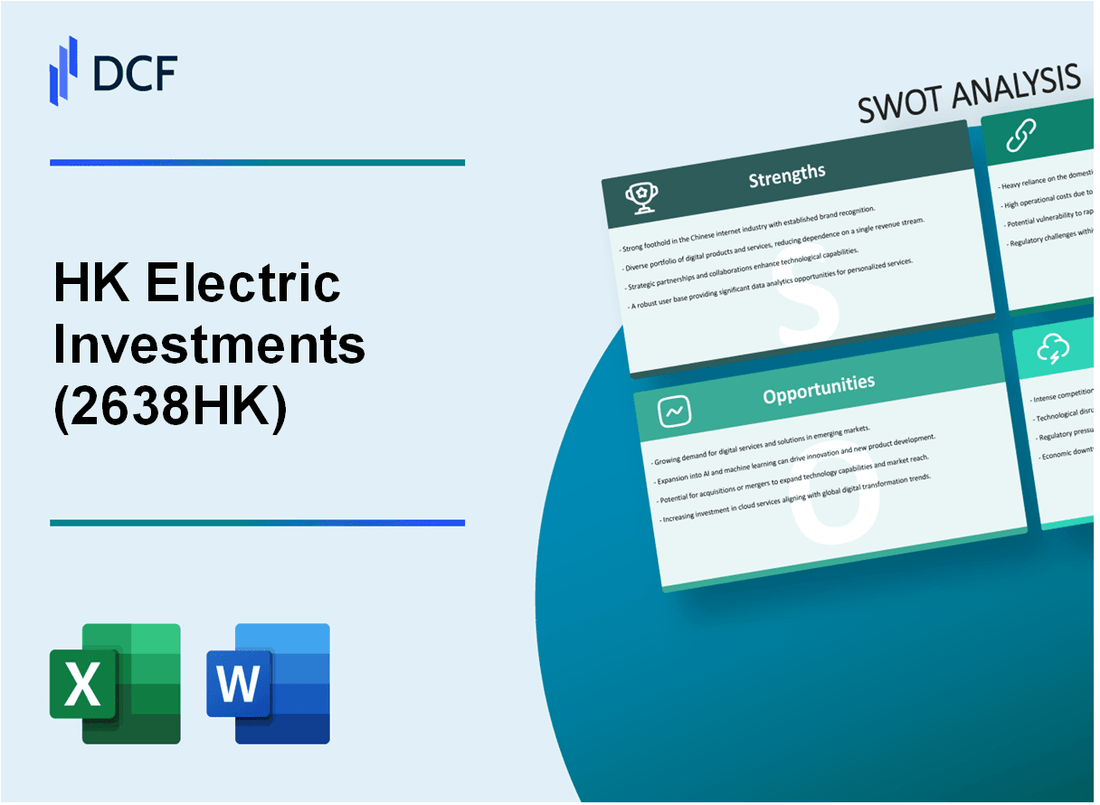 HK Electric Investments and HK Electric Investments Limited (2638.HK): SWOT Analysis