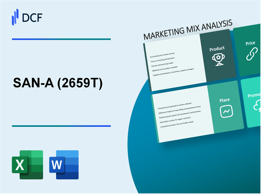 SAN-A CO.,LTD. (2659.T): Marketing Mix Analysis