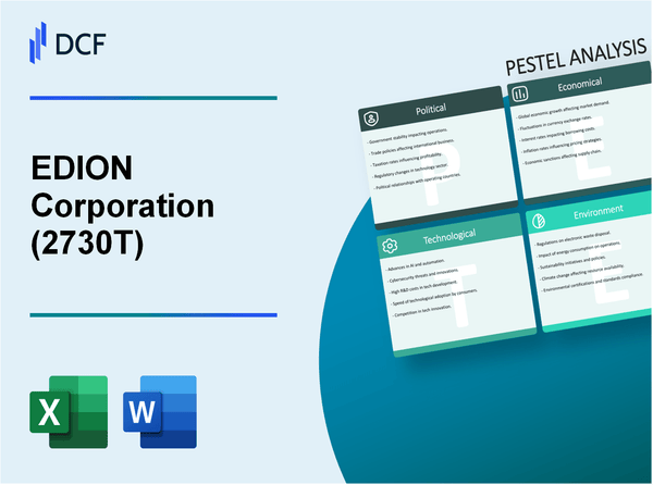 EDION Corporation (2730.T): PESTEL Analysis