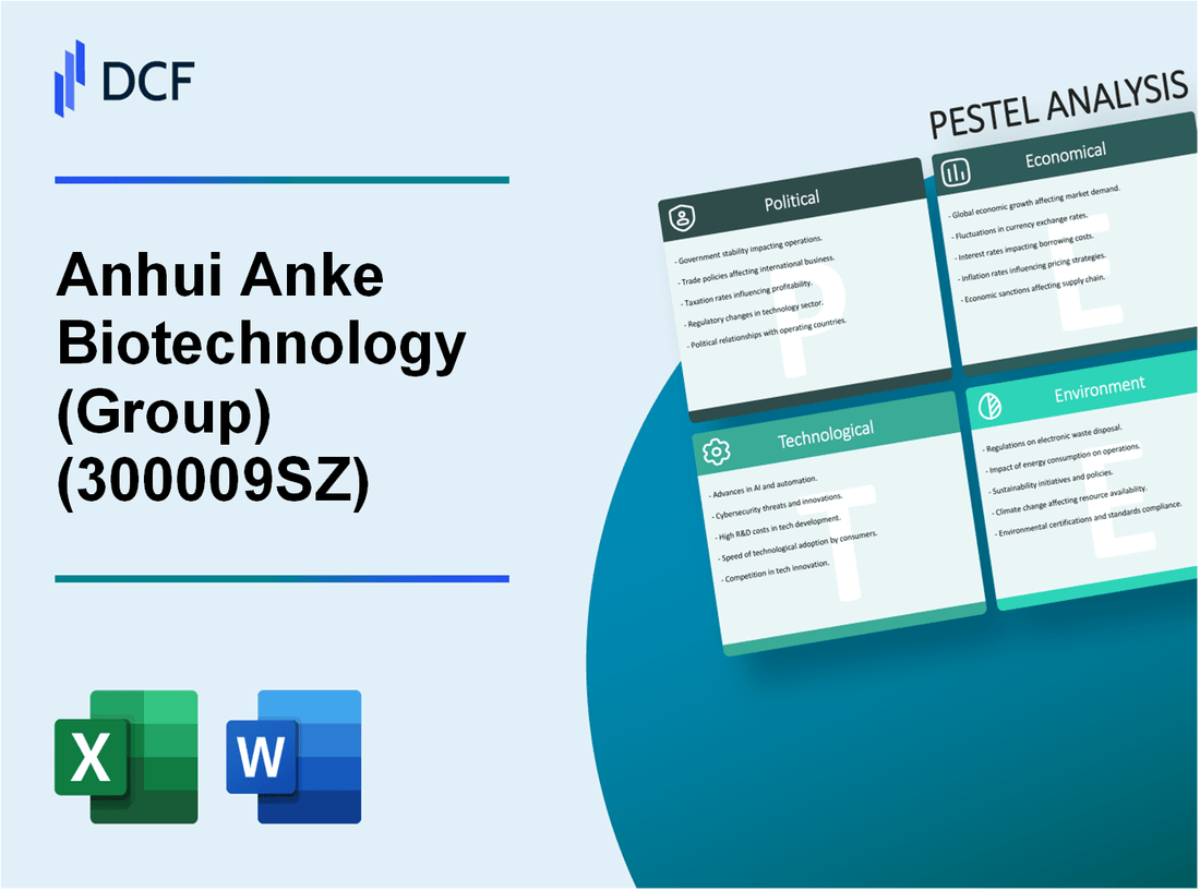 Anhui Anke Biotechnology Co., Ltd. (300009.SZ): PESTEL Analysis