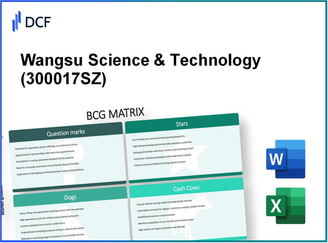 Wangsu Science & Technology Co.,Ltd. (300017.SZ): BCG Matrix