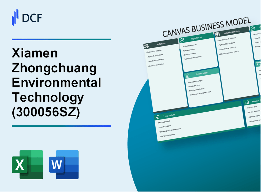 Xiamen Zhongchuang Environmental Technology Co., Ltd (300056.SZ): Canvas Business Model