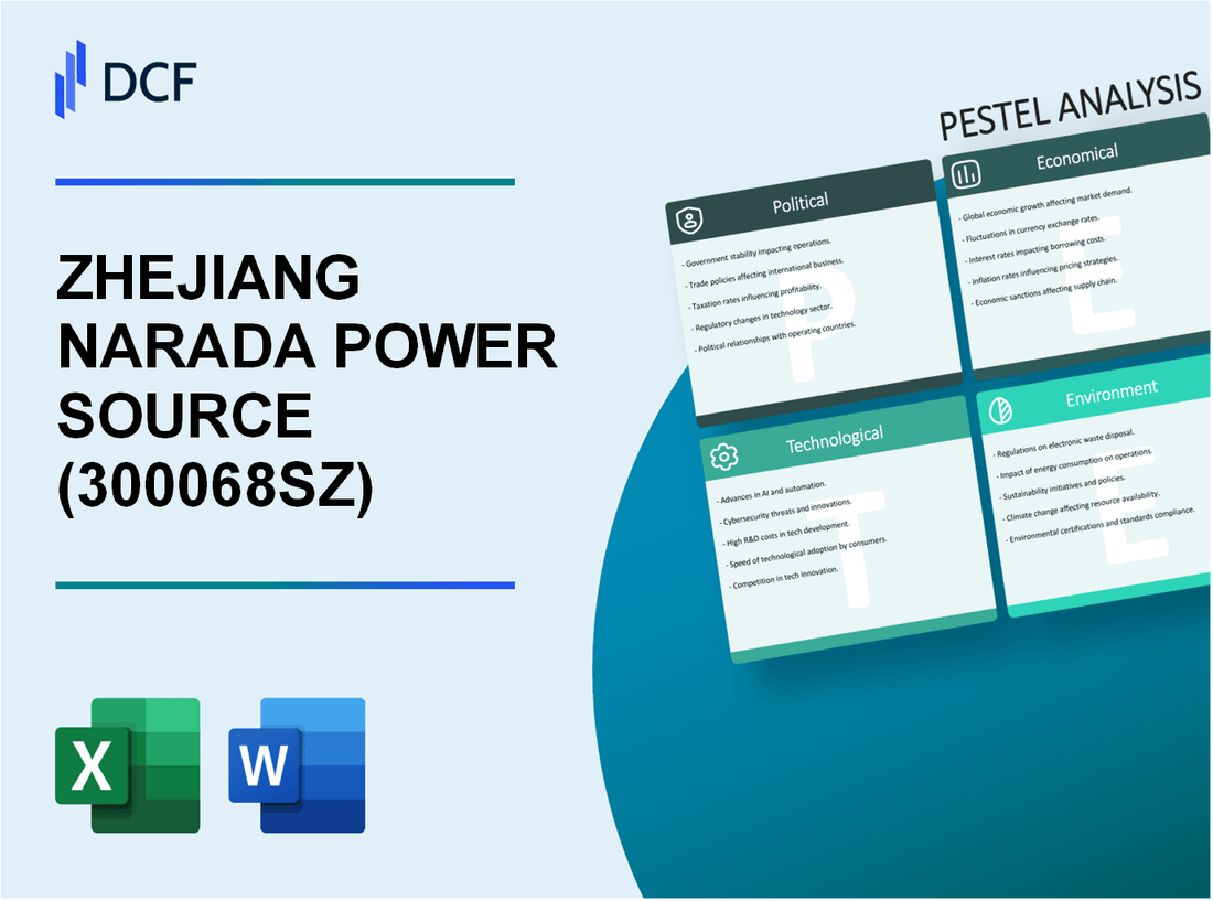 ZHEJIANG NARADA POWER SOURCE Co. , Ltd. (300068.SZ): PESTEL Analysis