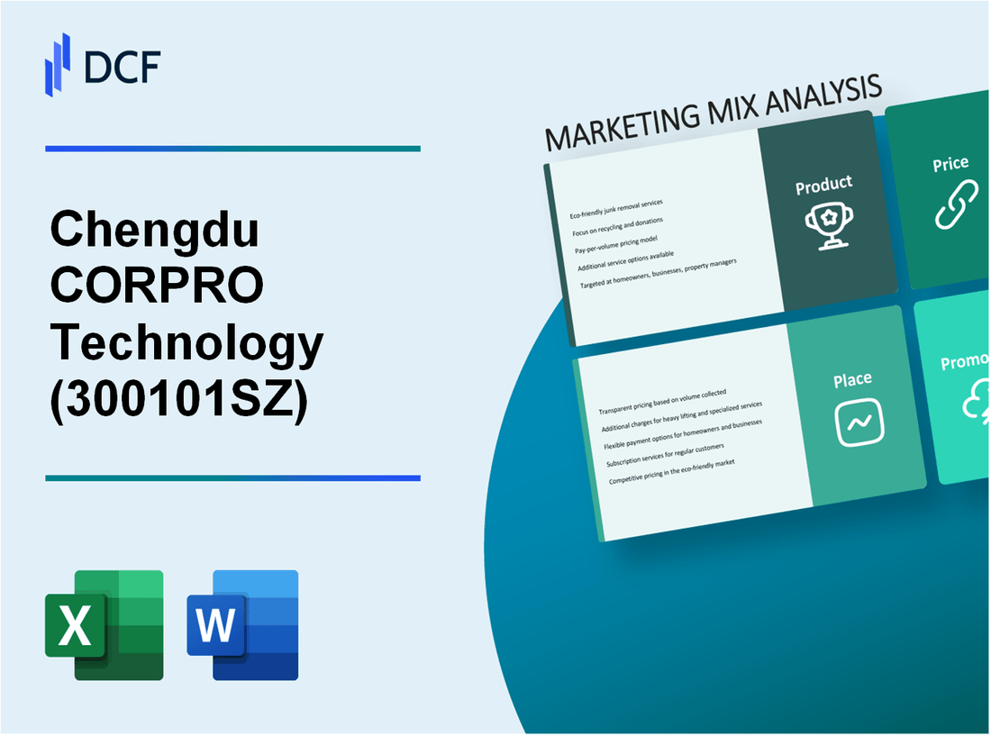 Chengdu CORPRO Technology Co., Ltd. (300101.SZ): Marketing Mix Analysis