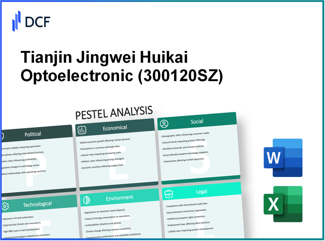 Tianjin Jingwei Huikai Optoelectronic Co., Ltd. (300120.SZ): PESTEL Analysis