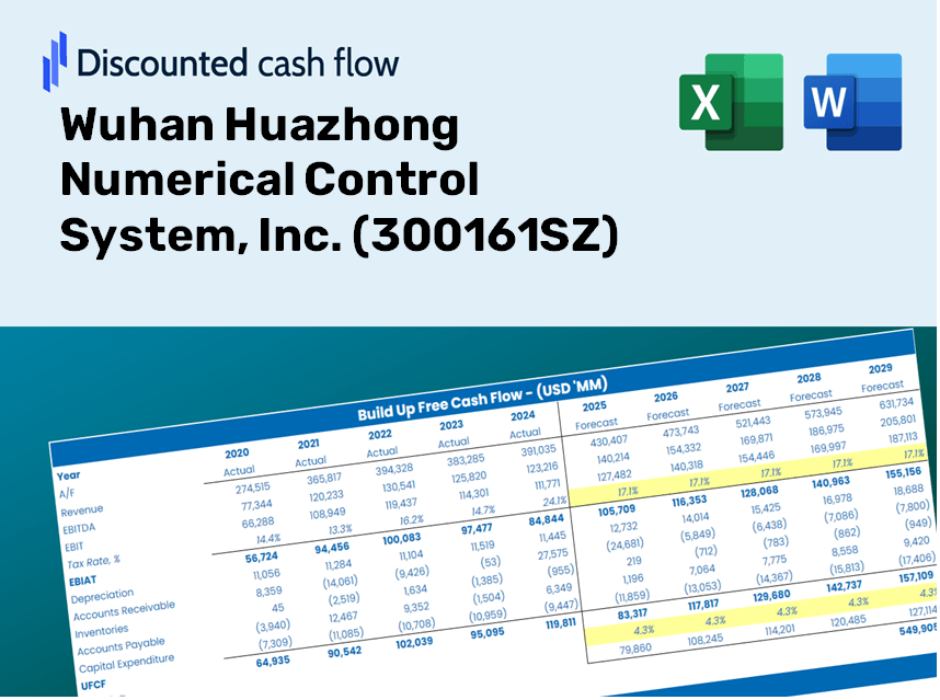 Wuhan Huazhong Numerical Control System, Inc. (300161SZ) DCF Valuation