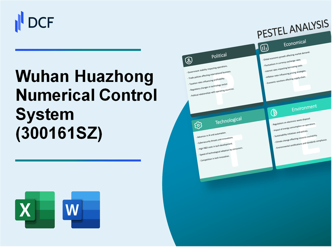 Wuhan Huazhong Numerical Control System, Inc. (300161.SZ): PESTEL Analysis