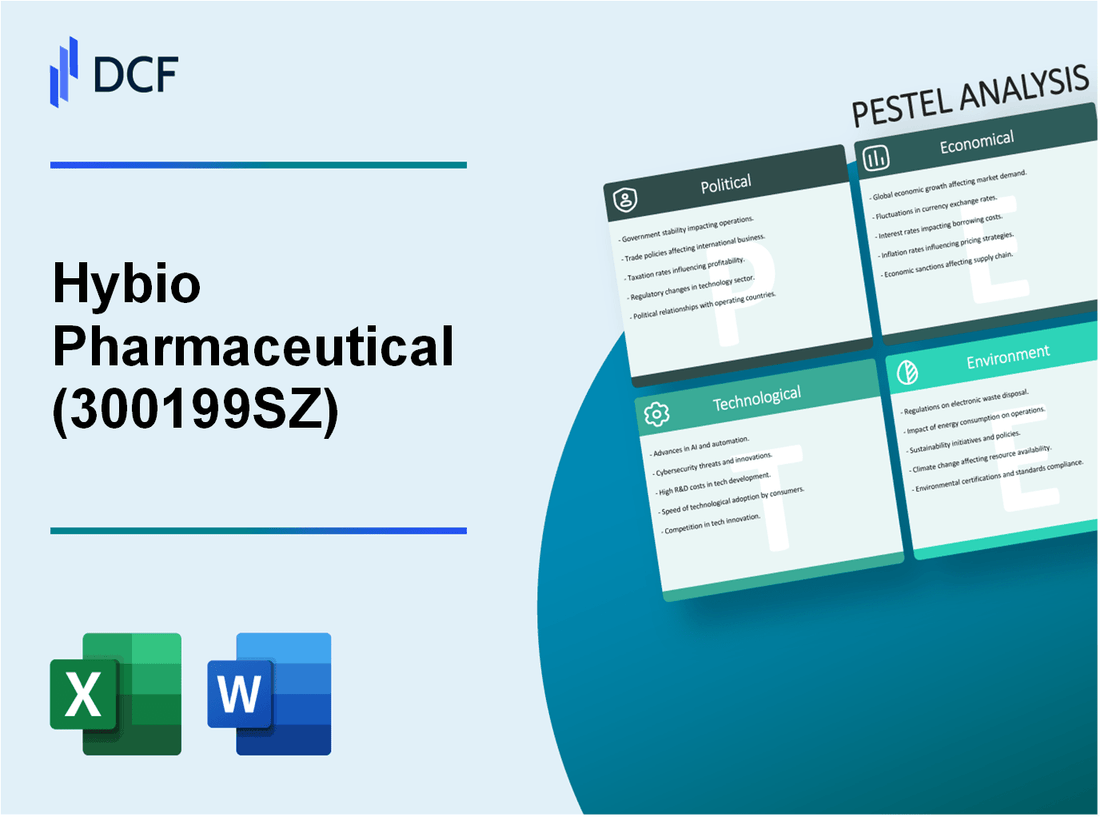 Hybio Pharmaceutical Co., Ltd. (300199.SZ): PESTEL Analysis