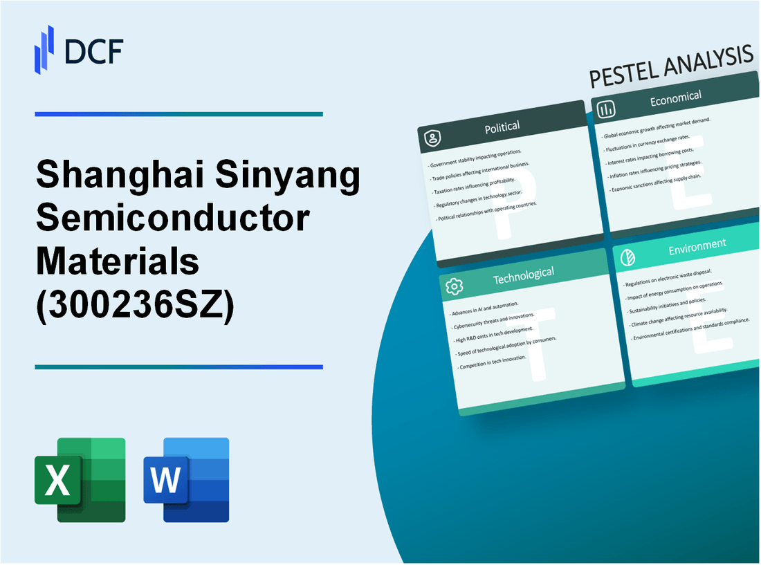 Shanghai Sinyang Semiconductor Materials Co., Ltd. (300236.SZ): PESTEL Analysis