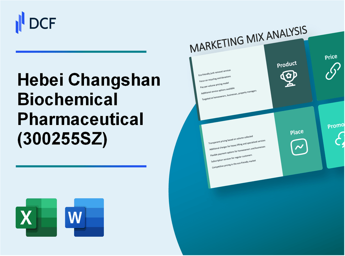 Hebei Changshan Biochemical Pharmaceutical Co., Ltd. (300255.SZ): Marketing Mix Analysis