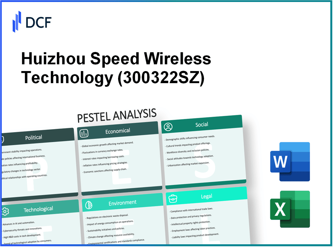 Huizhou Speed Wireless Technology Co.,Ltd. (300322.SZ): PESTEL Analysis